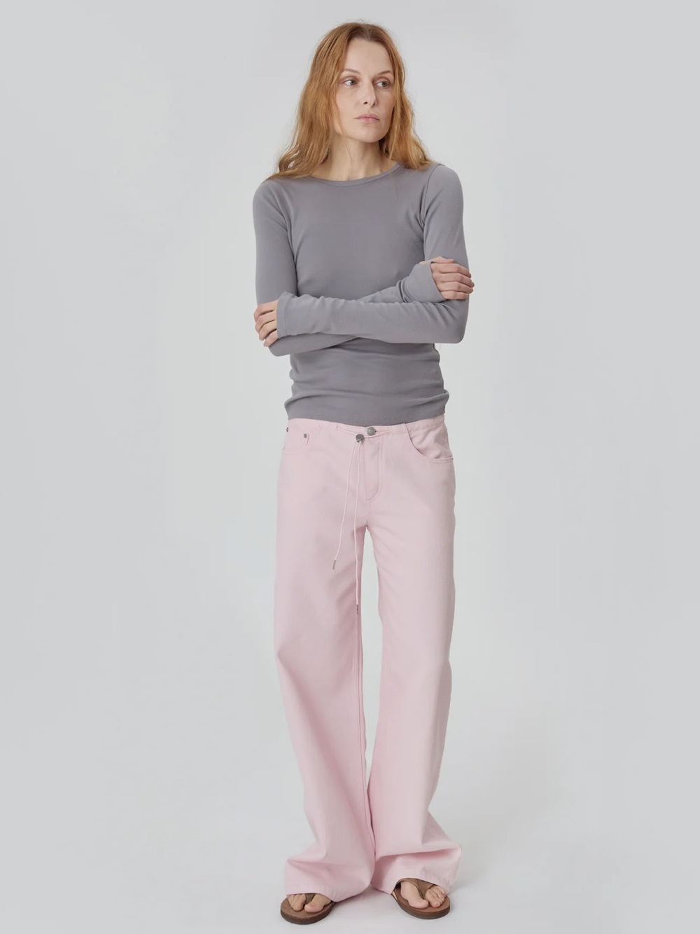 Still Here Cool Jean in Light Pink